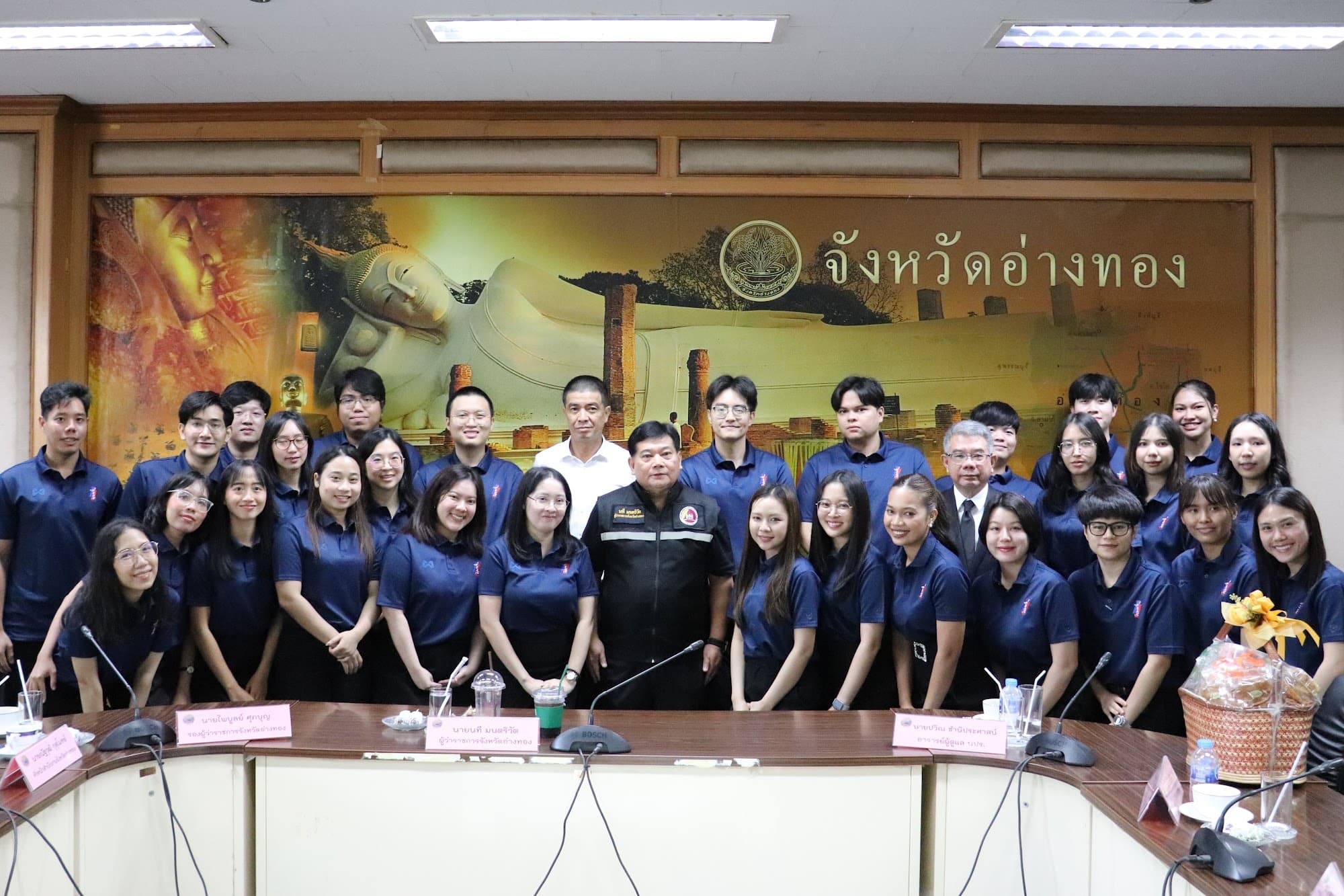 การประชุมรุ่น นปร.18 ในห้องประชุมสำนักงาน ก.พ.ร.